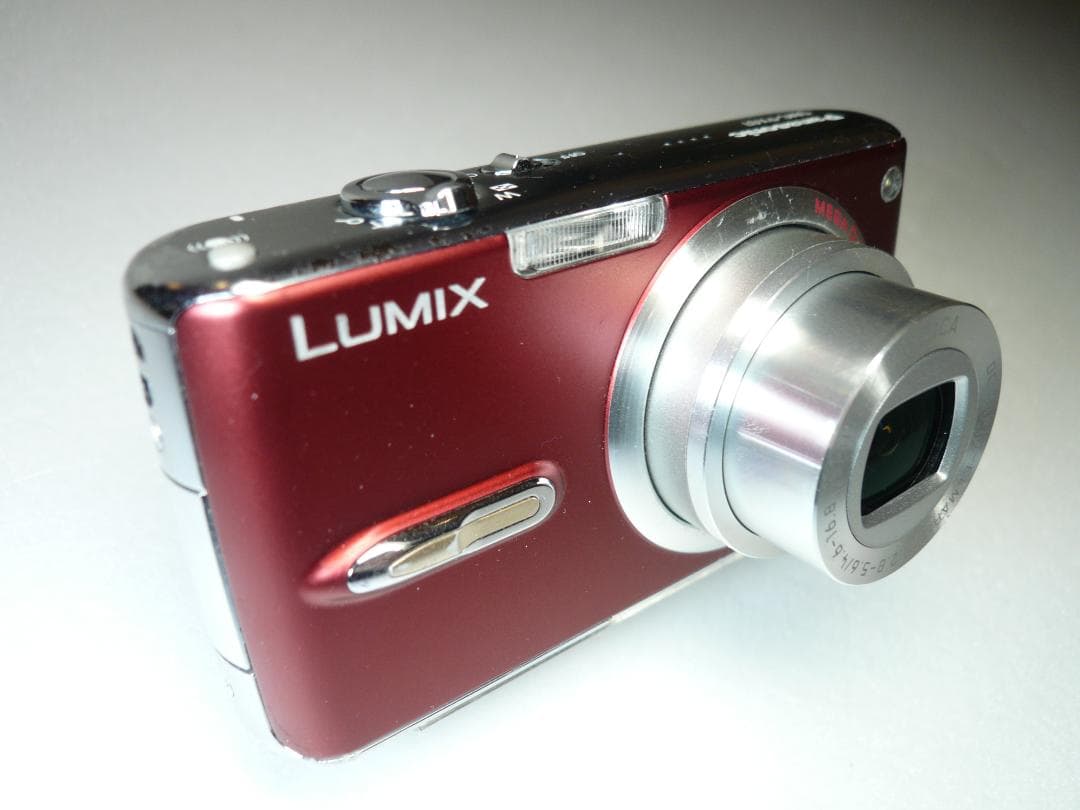 LUMIX★DMC-FX07⭐️極美品⭕️安心の実働品★エンジ色