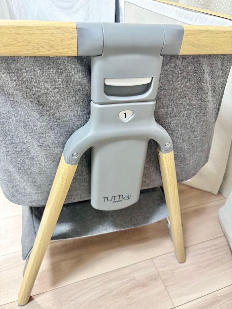 KATOJI TUTTI CoZee ベビーベッド 折りたたみ マットレス付き