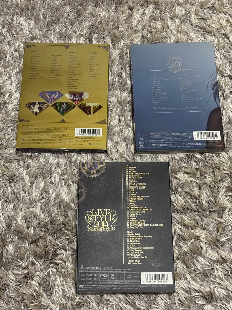 【値下げ】安室奈美恵ライブDVD3本セット