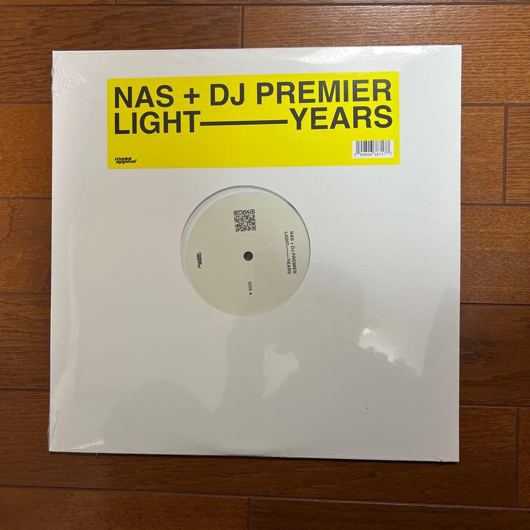 NAS + DJ PREMIER LIGHT YEARS 2LP レコード