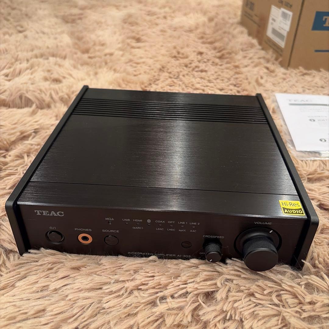 TEAC AI-303 USB DAC AMPLIFIER ティアック アンプ黒