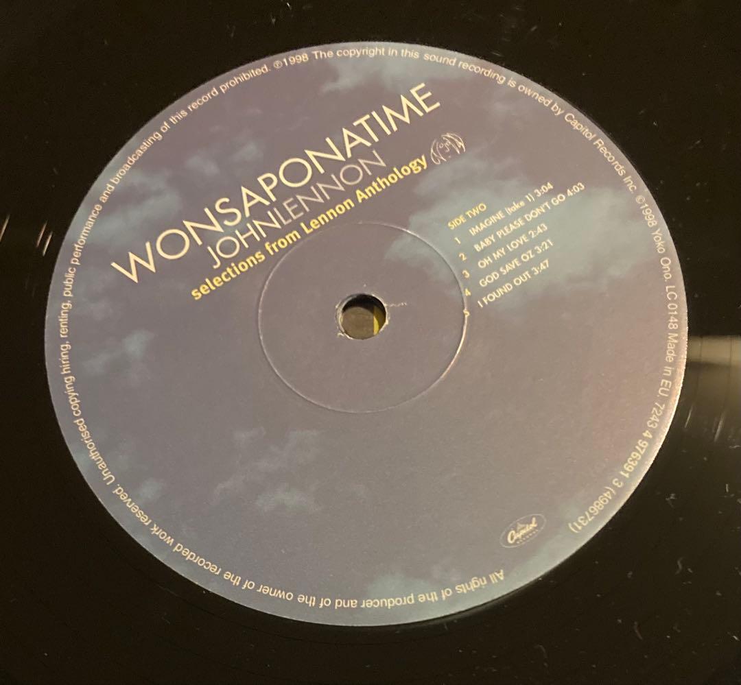 ■USオリジナル盤■JOHN LENNON■ジョンレノン■Wonsaponati