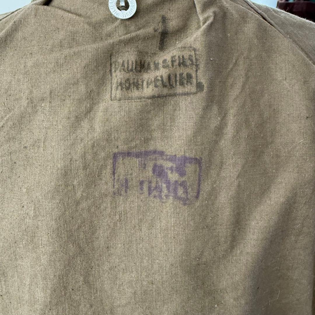 フランス軍 モーターサイクルコート 50s-60s ヴィンテージ カーキ