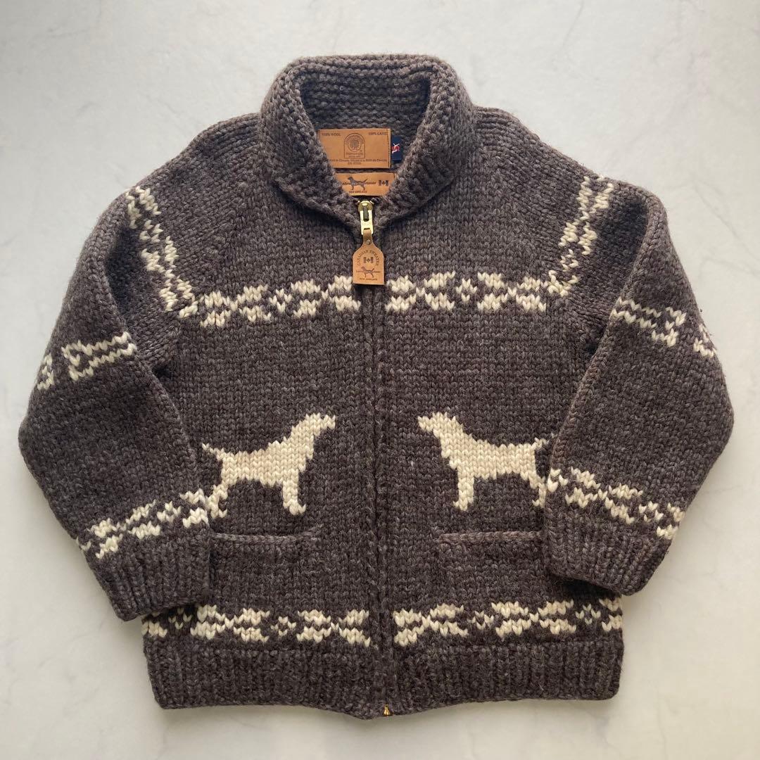 ラブラドールレトリバー×カナディアンセーター カウチンセーター