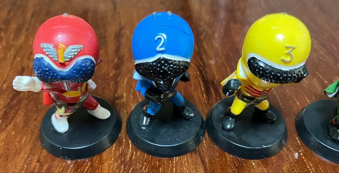 楽一番公式アカウント06　特撮ヒーローズ　秘密戦隊ゴレンジャー 5体セット