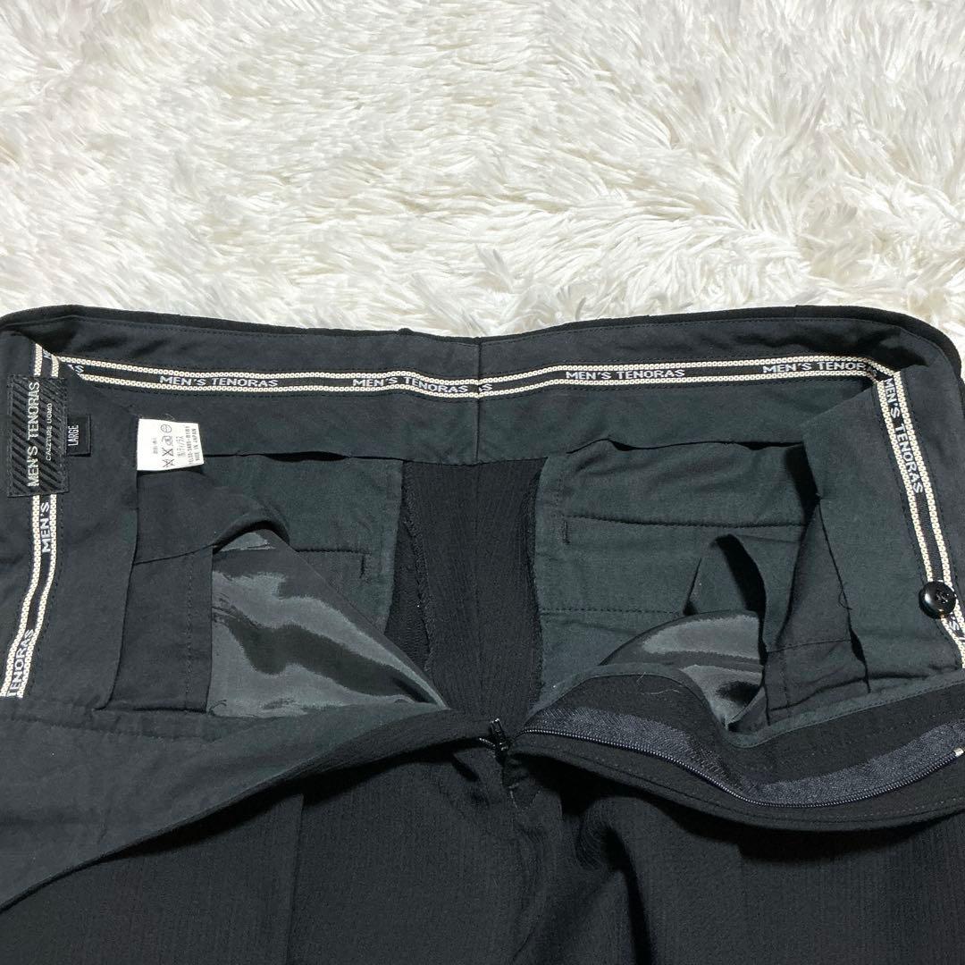 もぐ様ご予約品 メンズティノラス 3ピースウールセットアップスーツ ストライプL