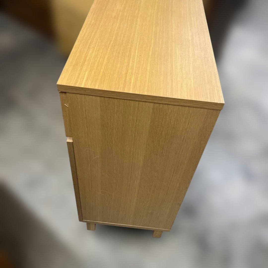 【無印良品】キャビネット◆オーク材◇美品◆muji