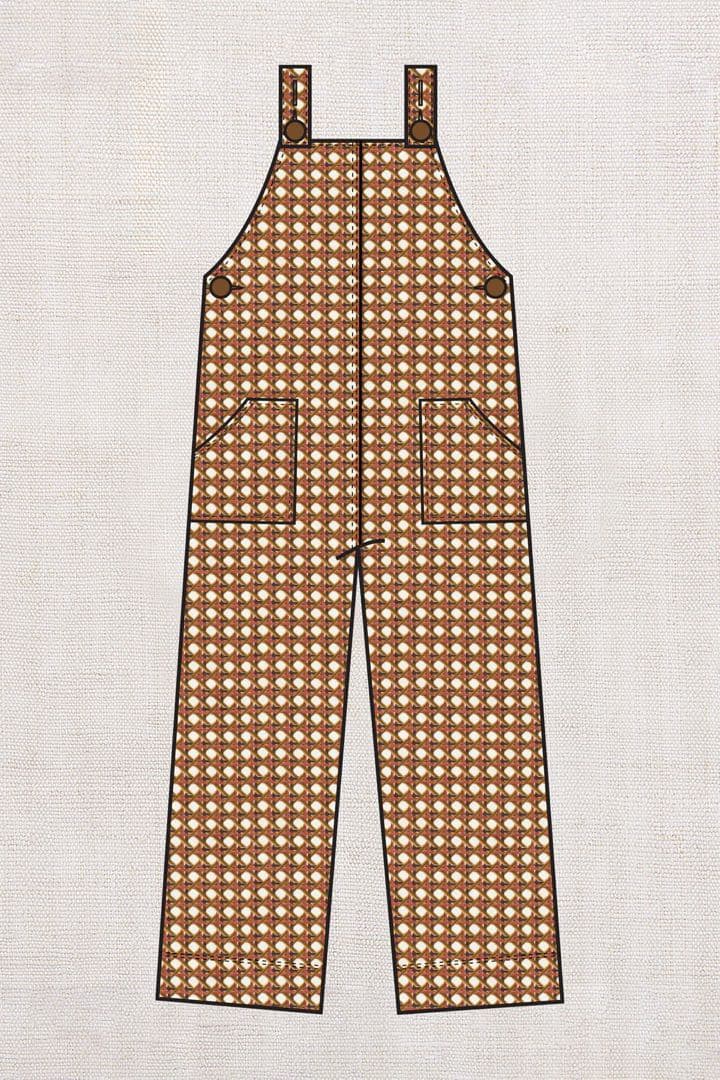 【新品】misha&puff Long Overall Lattice / 4y