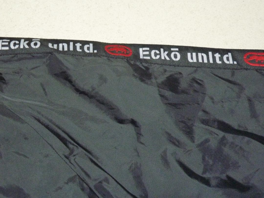 エコーアンリミテッド　ナイロンジャケット　セットアップ　ブラック　上下L