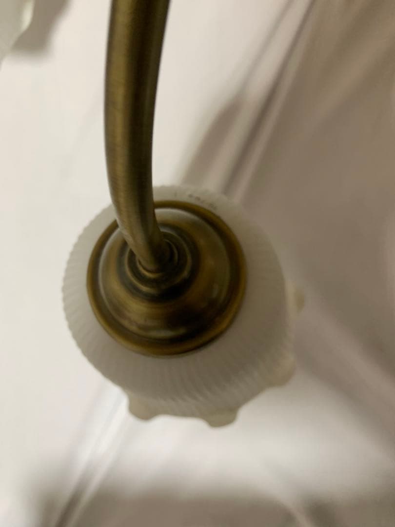 KOIZUM アンティーク　シャンデリア 6灯　フラワー　シェード