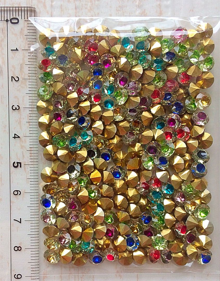 ✧最大量✧レアパーツ✧限定販売✧ツートーン✧Vカットストーン✧チャトン✧