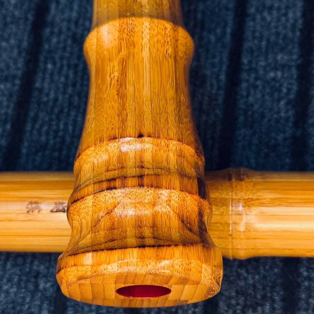 尺八 蝴蝶 高級合竹曲管 一尺八寸管