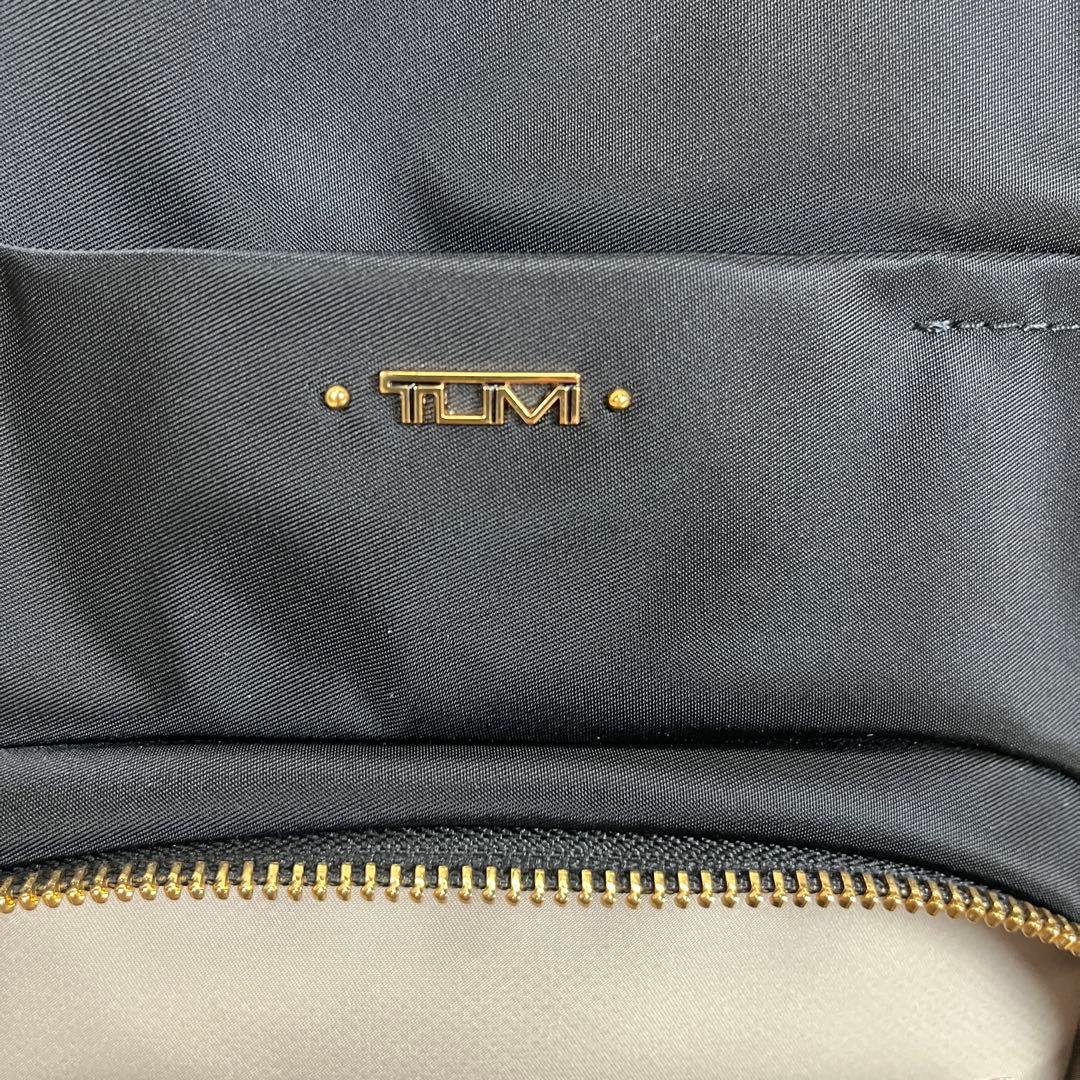 美品✨TUMI トゥミ　ナイロン　クロス　ボディバッグ　ゴールド金具