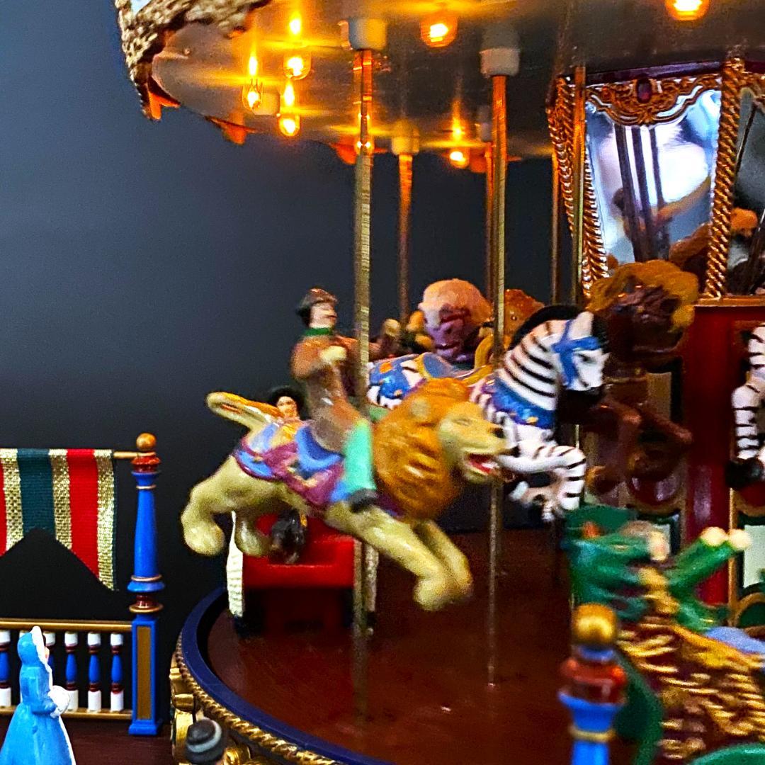 【レア】ミスタークリスマス★メリーゴーランド★オルゴール★カルーセル
