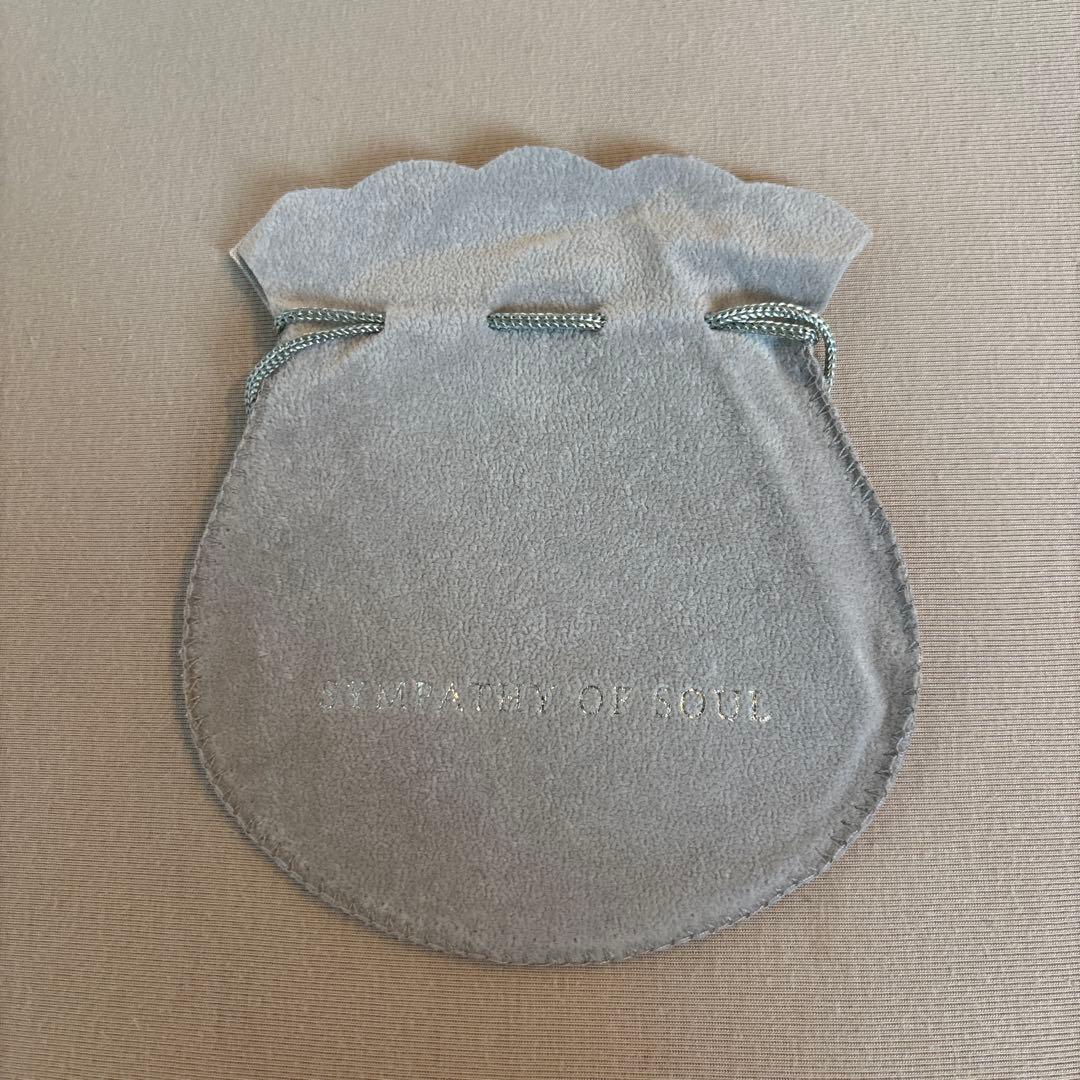 SYMPATHY OF SOULシルバー 幅広バングル