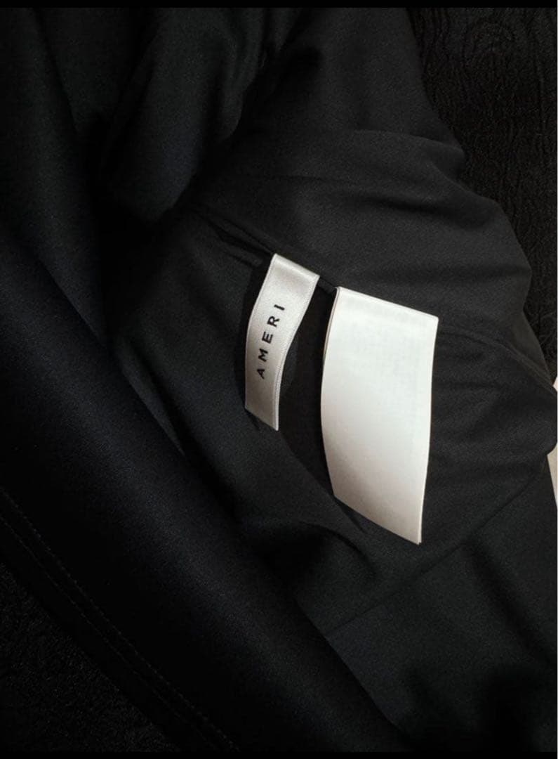 Ameri vintage アメリLADY LIKE PEPLUM DRESS