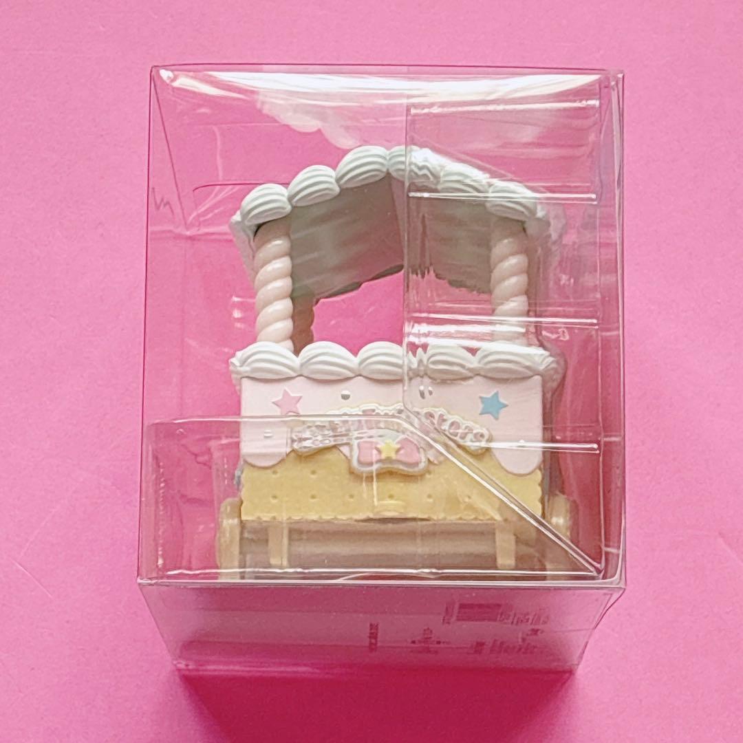 ♡キキララ リトルツインスターズ お菓子の家風小物入れ 汽車風 おかしのいえ♡