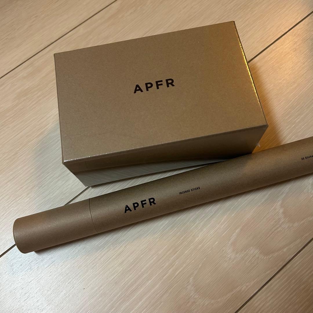 【未開封】APFRアポテーケ　ブラスインセンススタンド　お香立て　お香つき