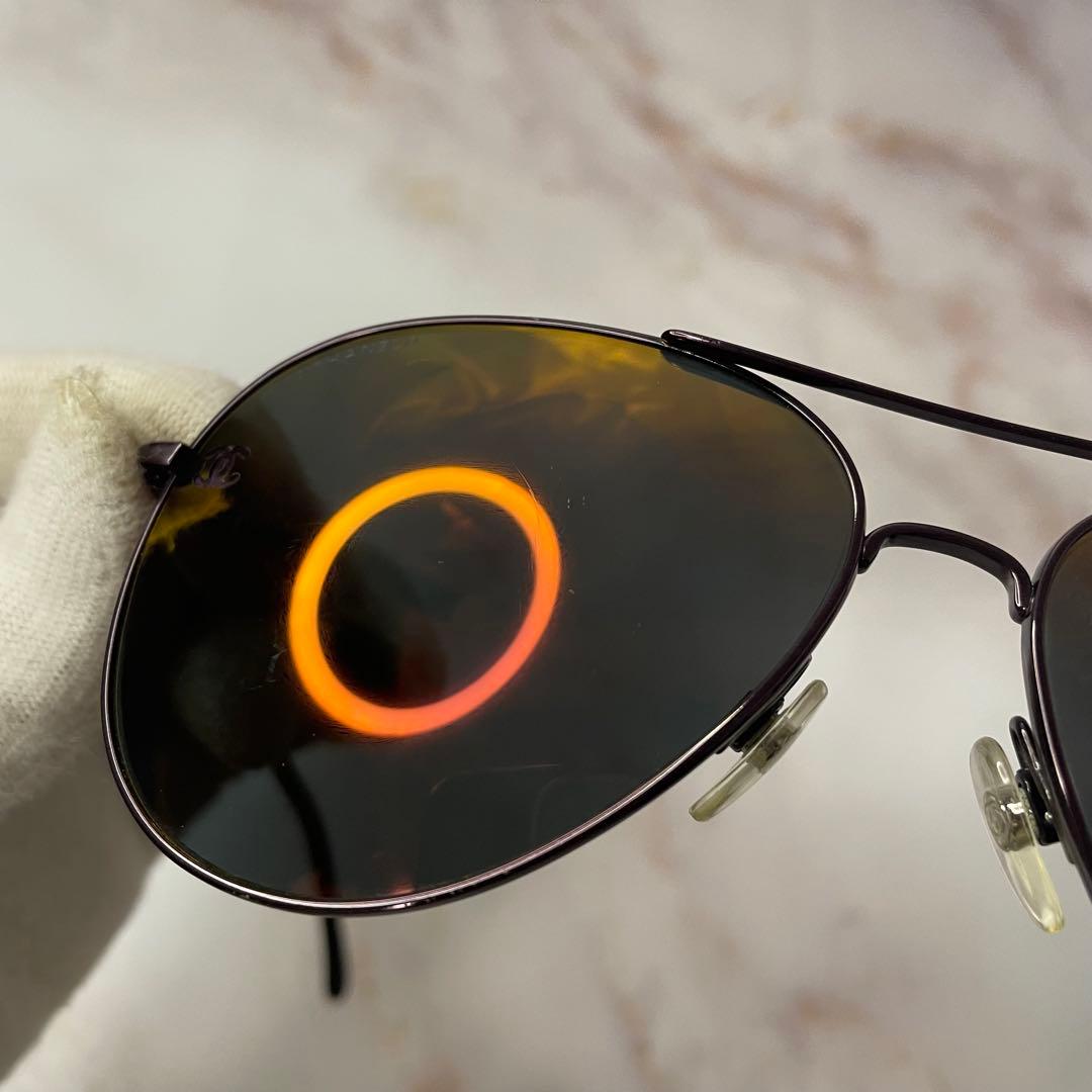 CHANEL シャネル ティアドロップ Y2K モード サングラス ケース付き