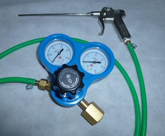 酸素調整器セット 関東用（エアーホース・エアーダスター・ホースニップル）