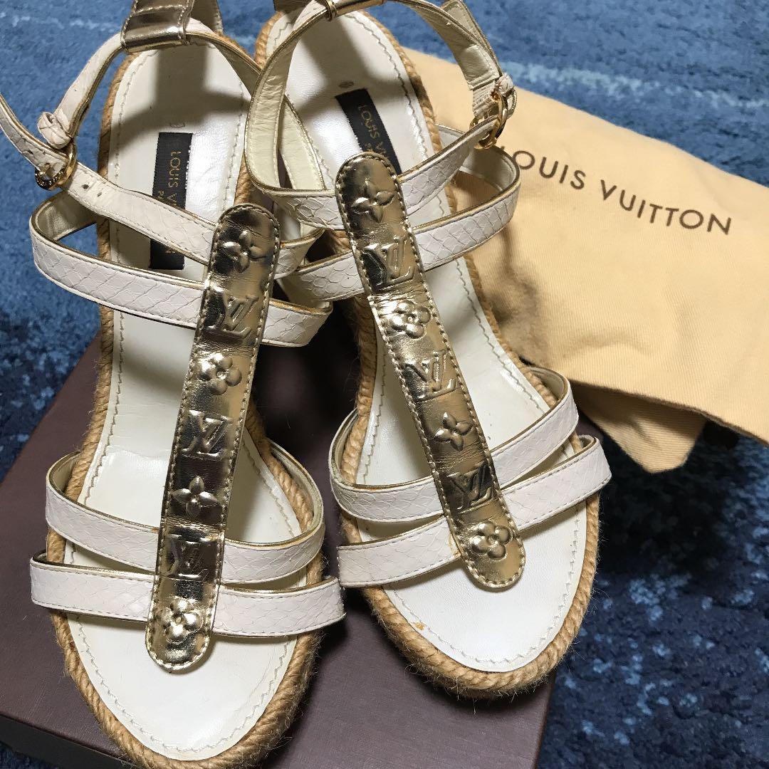 最終値下げ　ルイ　ヴィトン　サンダル