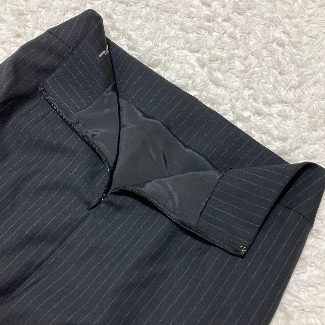 極美品♡ 23区 スカートスーツ セットアップ ストライプ COLOMBO生地