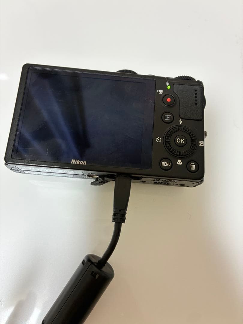 Nikon P310 動作確認済み　画面傷あり　現像には支障なし