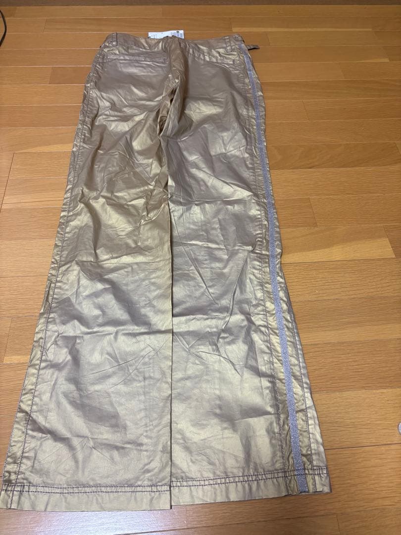 ヒールクリーク　ゴルフレディースパンツ42ゴールド