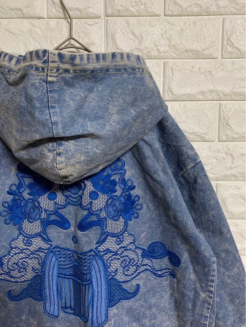 [ヴィヴィアンタム] 未使用タグ付　オペラガール　刺繍　デニムパーカージャケット