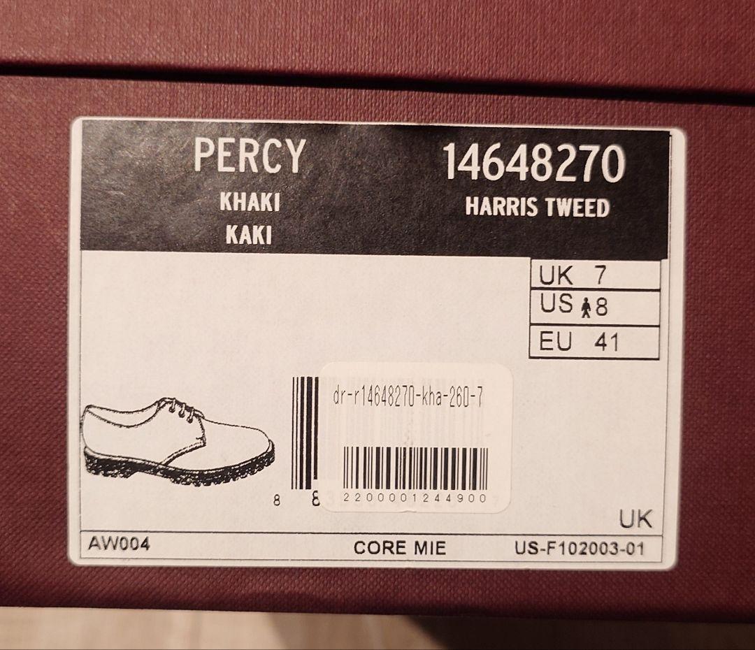 Dr. Martens × HARRIS TWEED 英国製 UK7 EU41