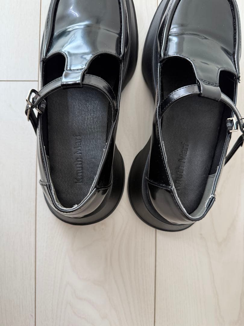Knuth Marf platform loafers ブラック 24cm