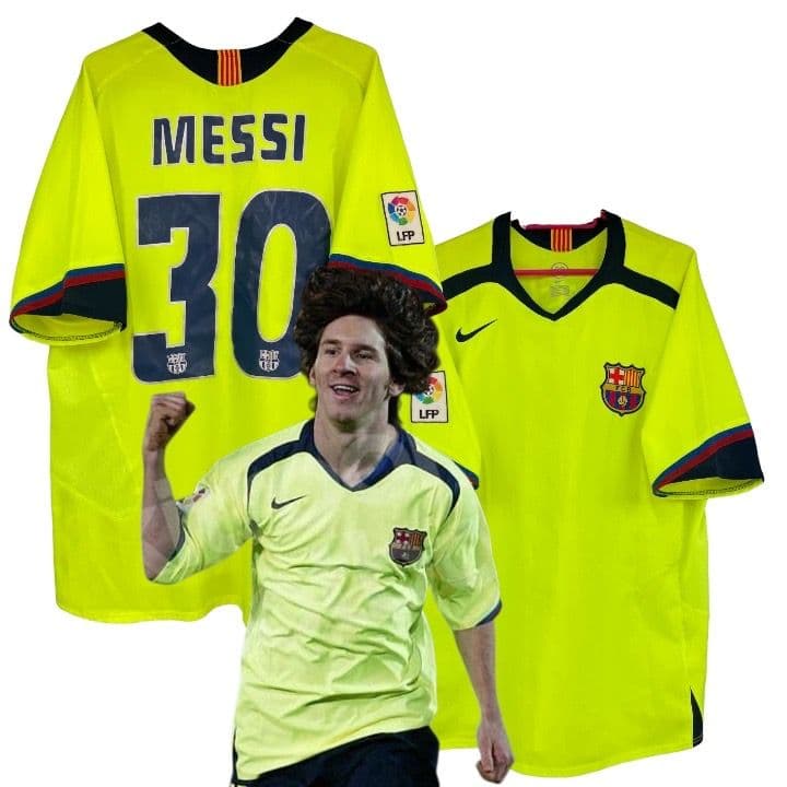 05-06 バルセロナ　メッシ　NIKEオフィシャル　当時物ユニフォーム