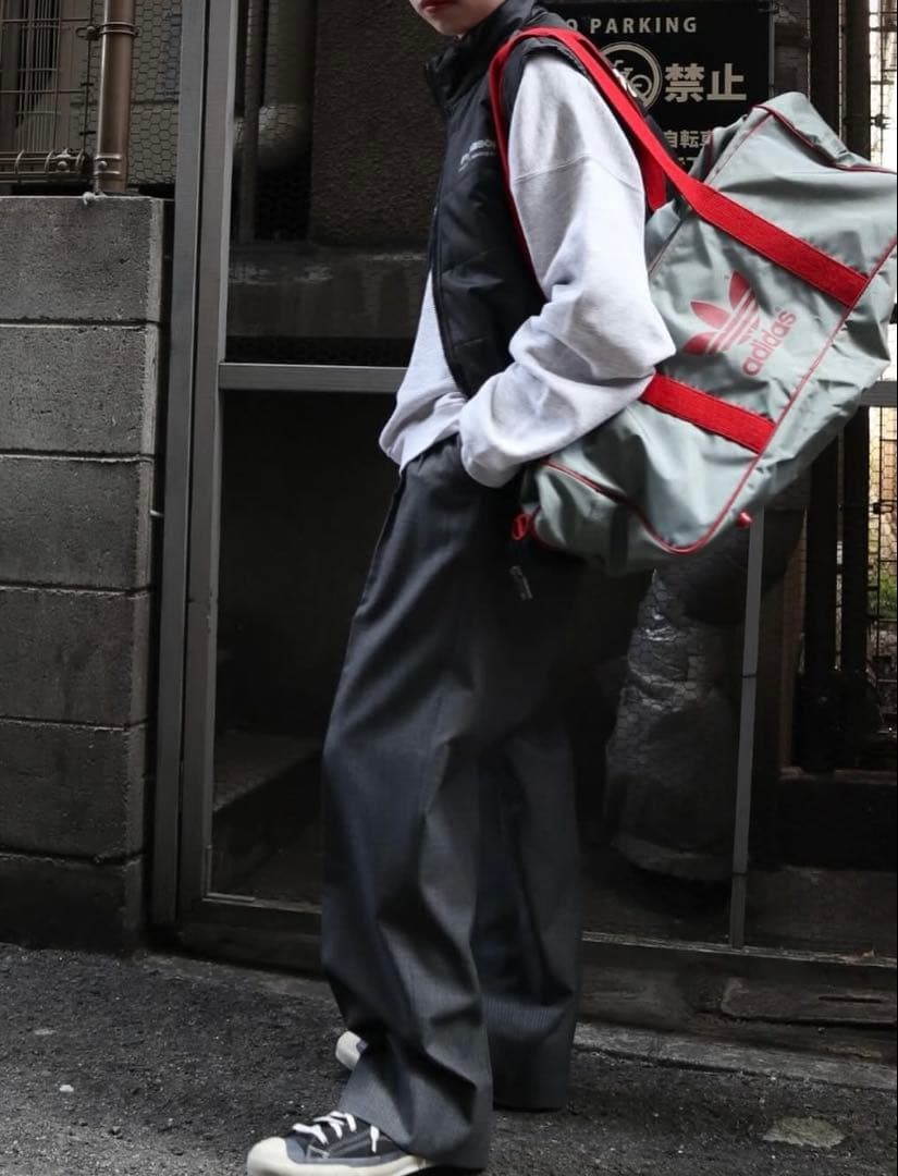 90s 00s adidas ボストンバッグ　平成y2k archive