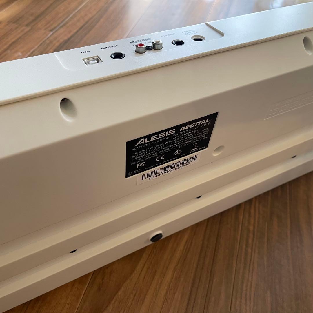 【ほぼ新品】Alesis Recital88鍵盤 電子ピアノ