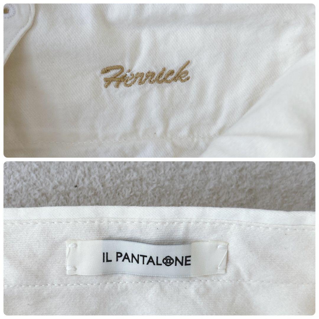 GTA HERRICK サイドアジャスター ホワイト スラックス トラウザース