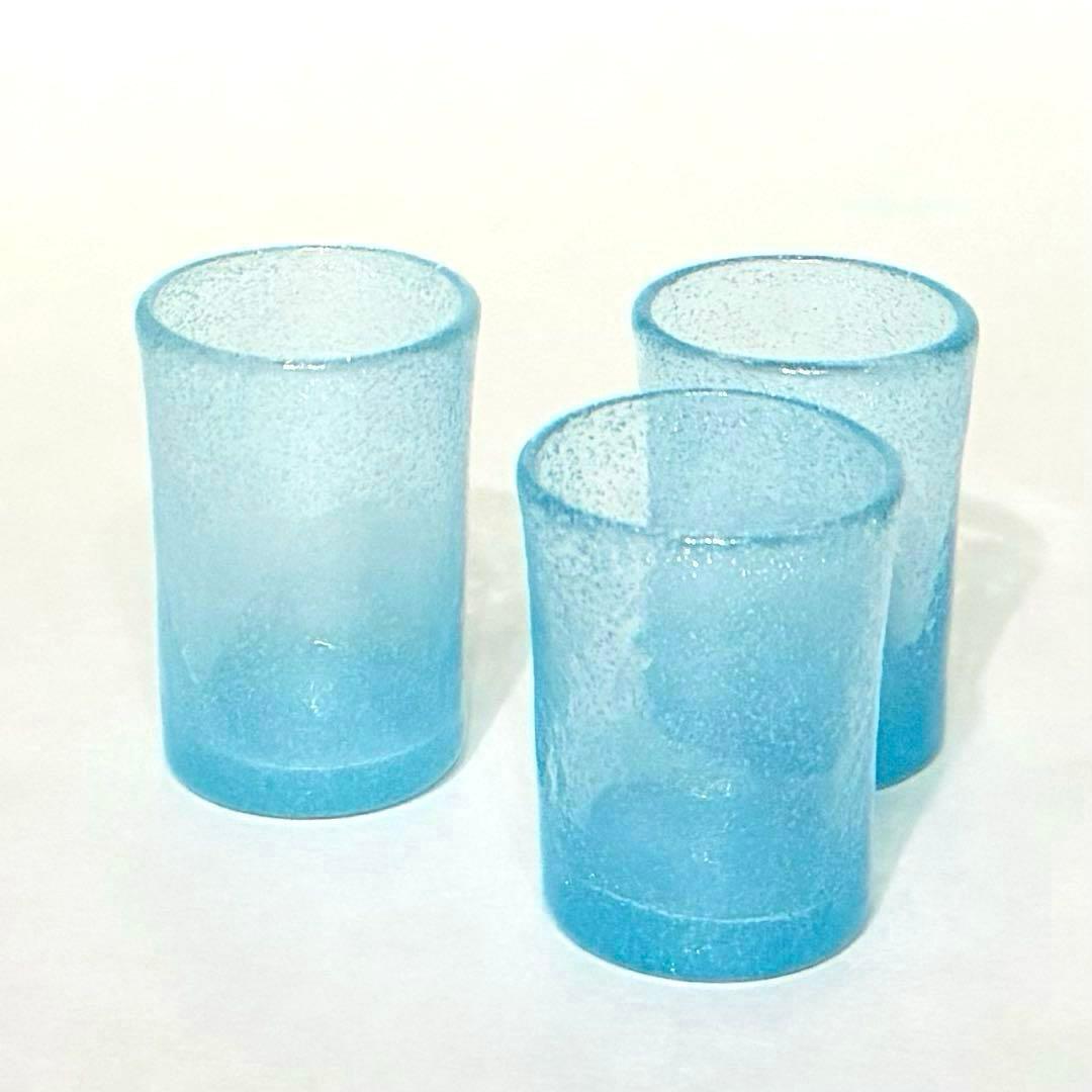 横山秀樹　グラス　吹きガラス