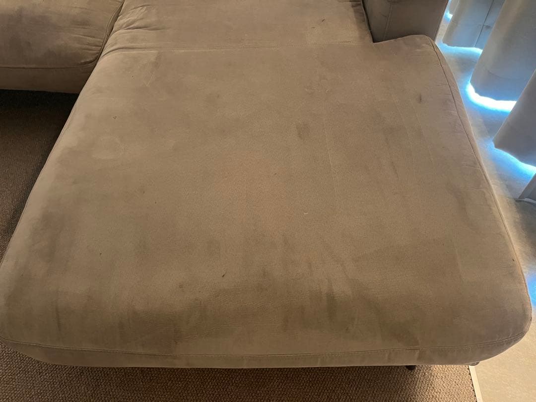 BoConceptソファCarltonグレー 人工スエード生地