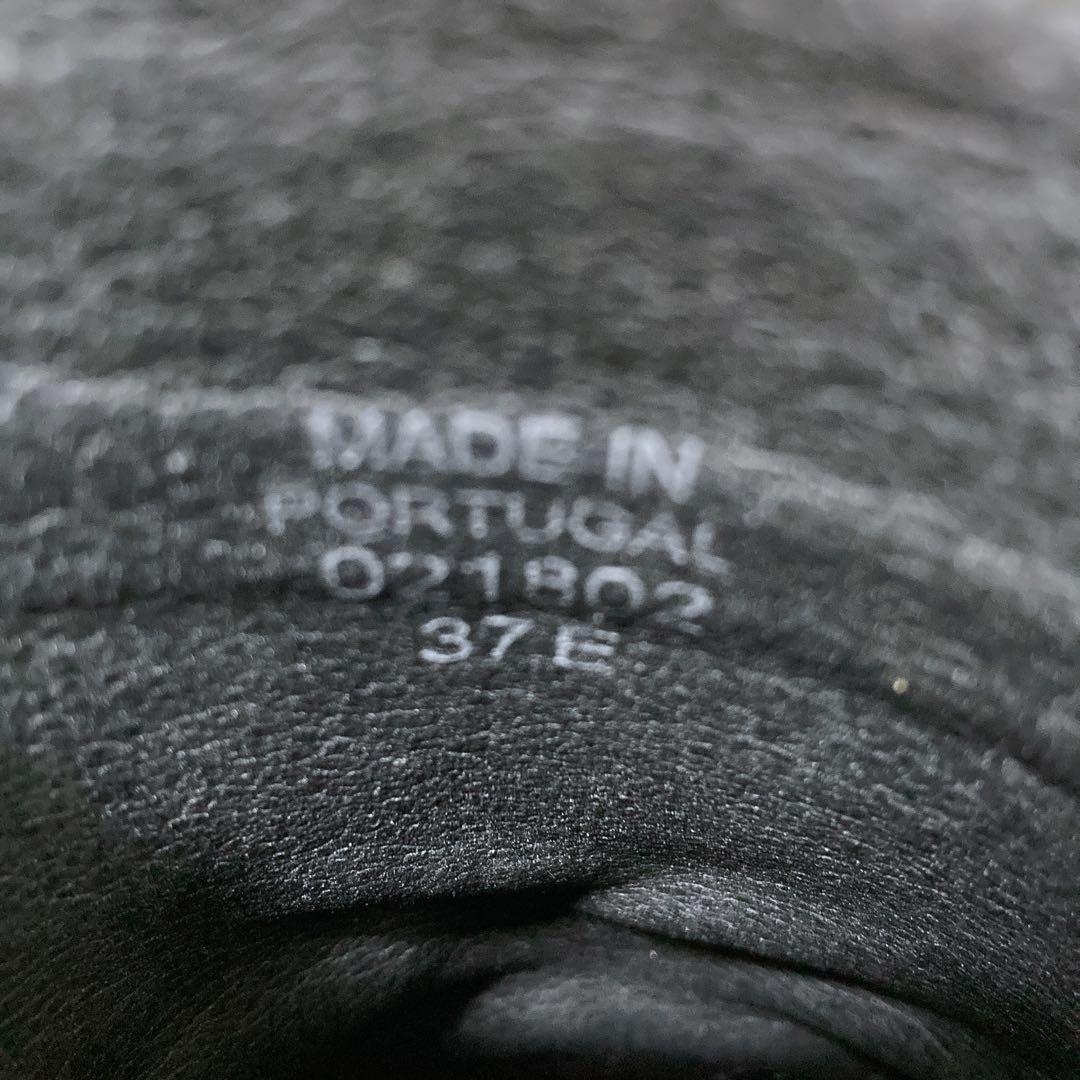 美品 ビルケンシュトック ララミーブーツ レースアップ 本革 黒 37 24