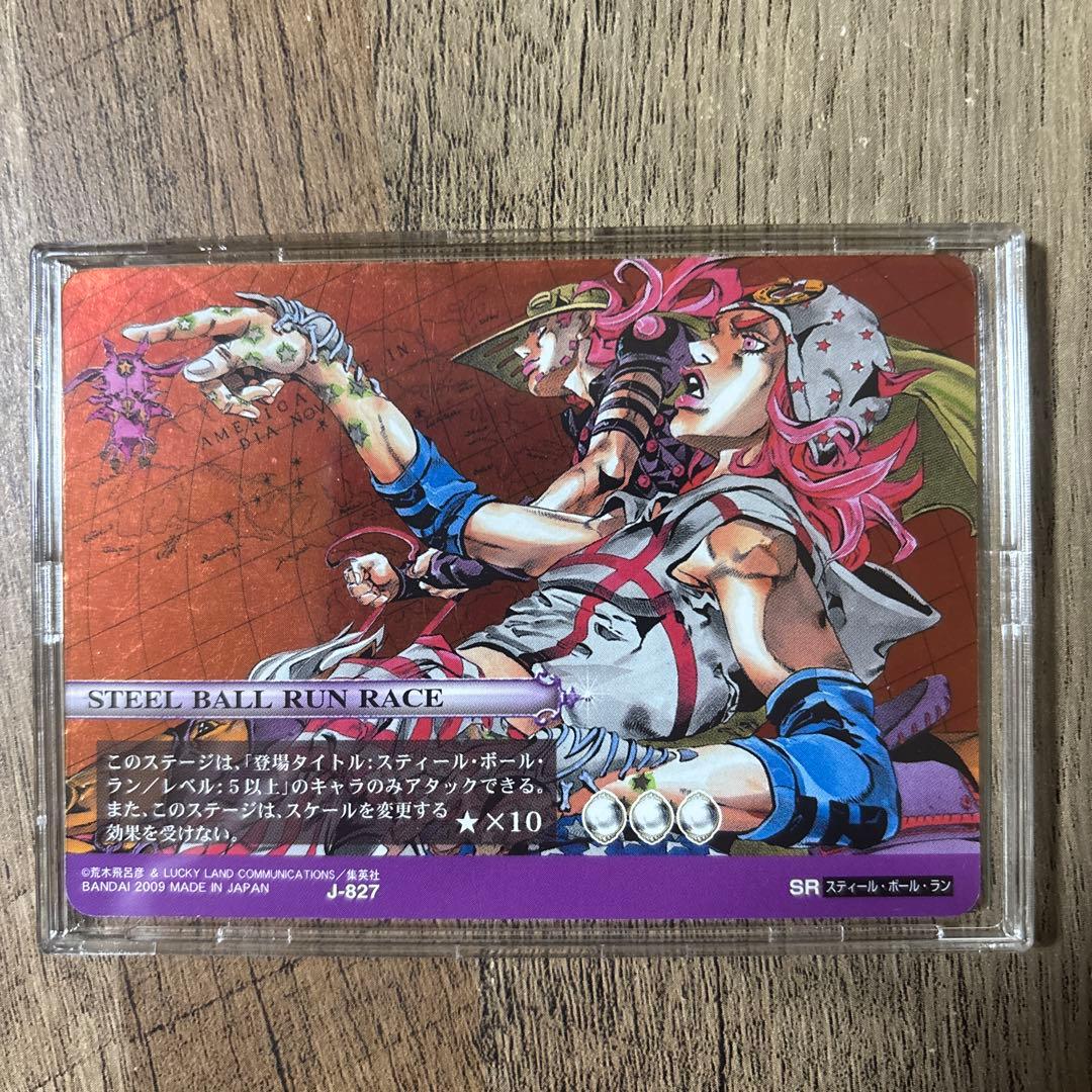 STEEL BALL RUN RACE J-827 ジョジョの奇妙な冒険　ABC