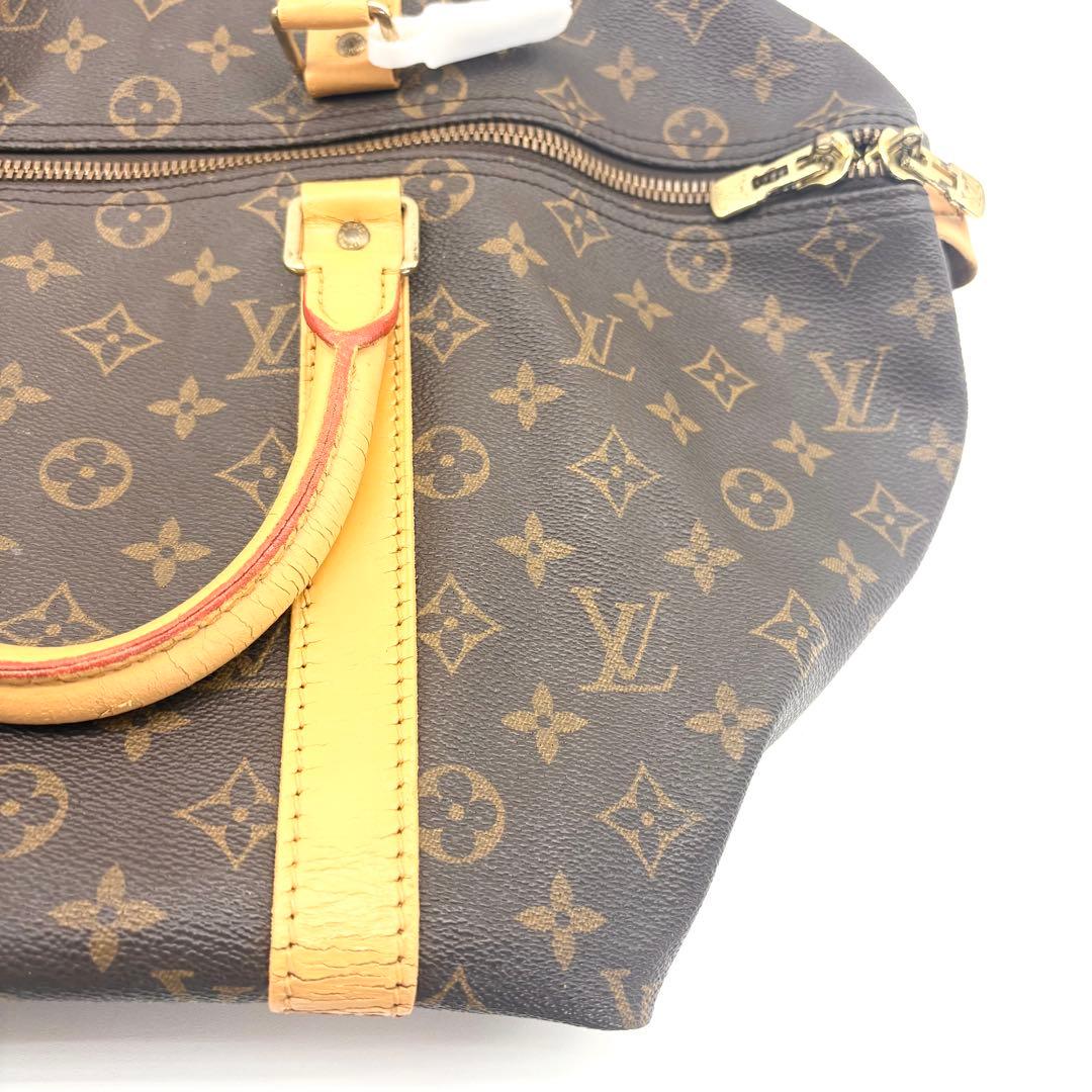 【美品】VUITTON　ボストンバック　キーポル45　南京錠　鍵付き　モノグラム