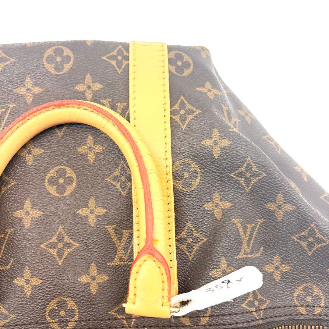 【美品】VUITTON　ボストンバック　キーポル45　南京錠　鍵付き　モノグラム