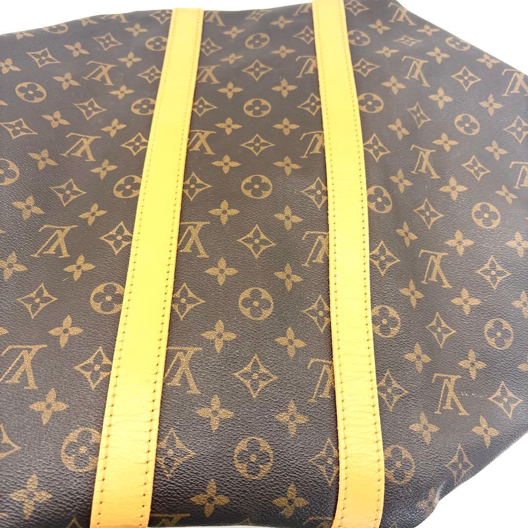 【美品】VUITTON　ボストンバック　キーポル45　南京錠　鍵付き　モノグラム