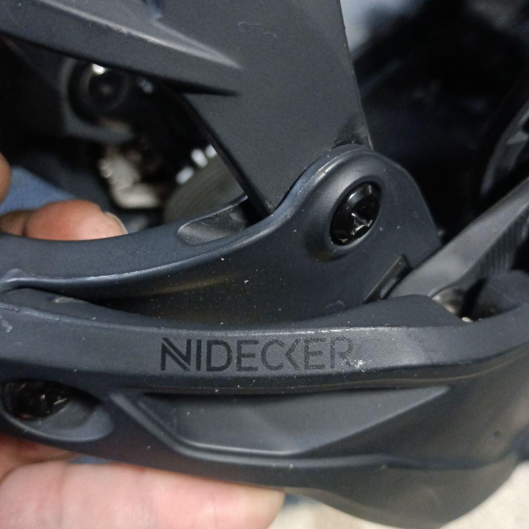 ナイデッカー　スーパーマティック　スノーボードビンディング L