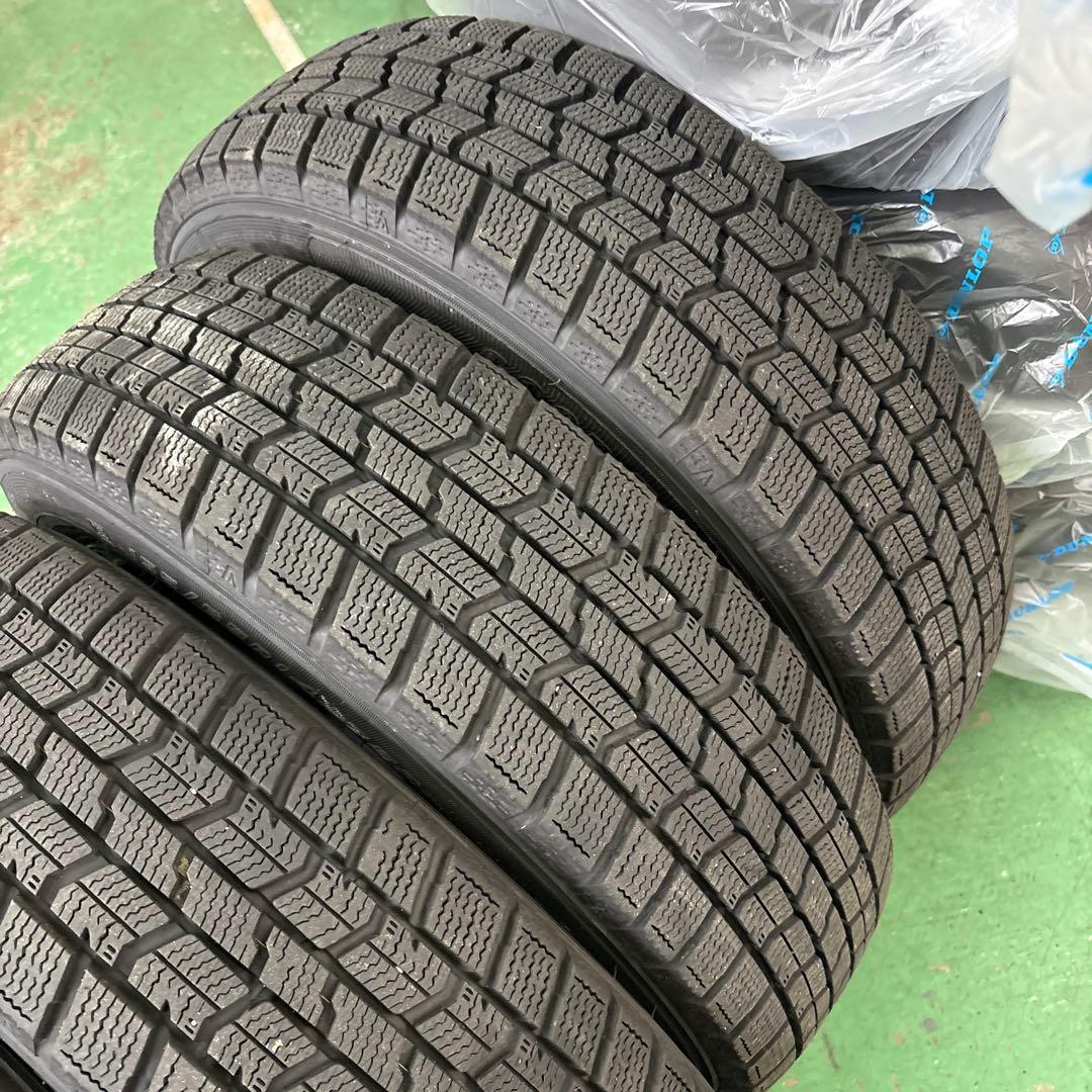 155/65R14グッドイヤーアイスナビ7 2023年バリ山4本アルミ付NBOX