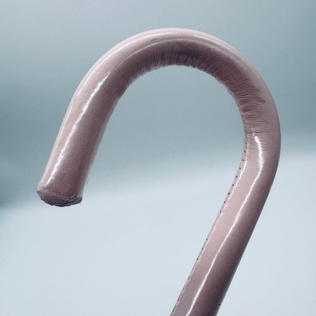 【未使用】LADUREE　ラデュレ　長傘　雨傘 ドット フレンチブルドッグ