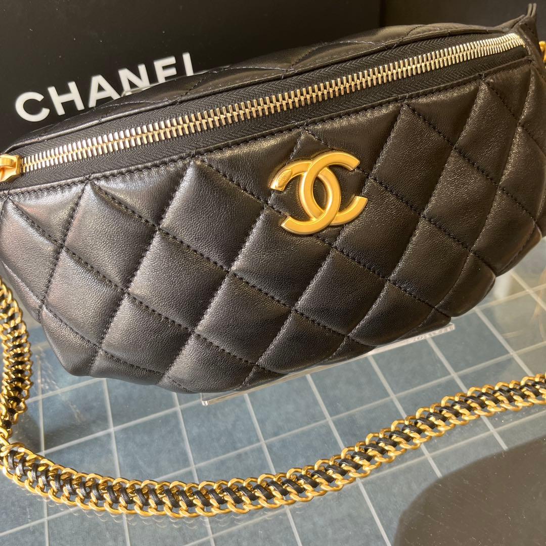 CHANELマトラッセ2025春夏コレクション新作ウエストバッグ