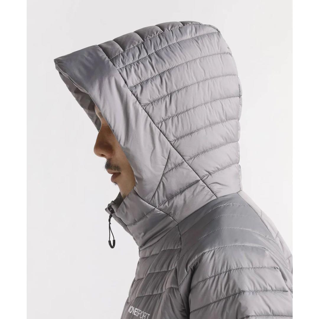 DESCENTE AERO CAPSULE ハイブリッドフーディー　グレー系