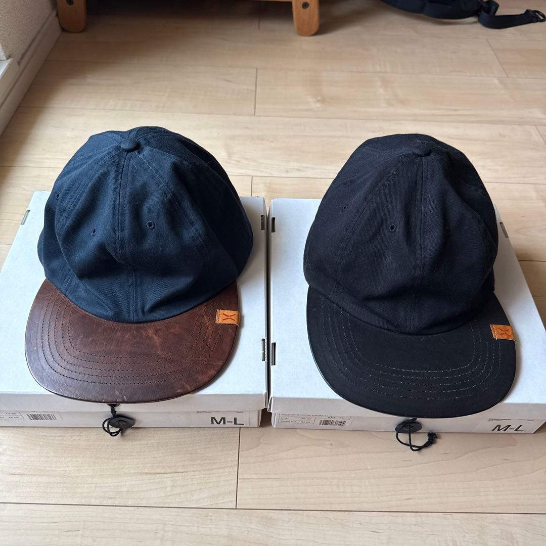 visvim EXCELSIOR CAP セット売り ブラック ネイビー