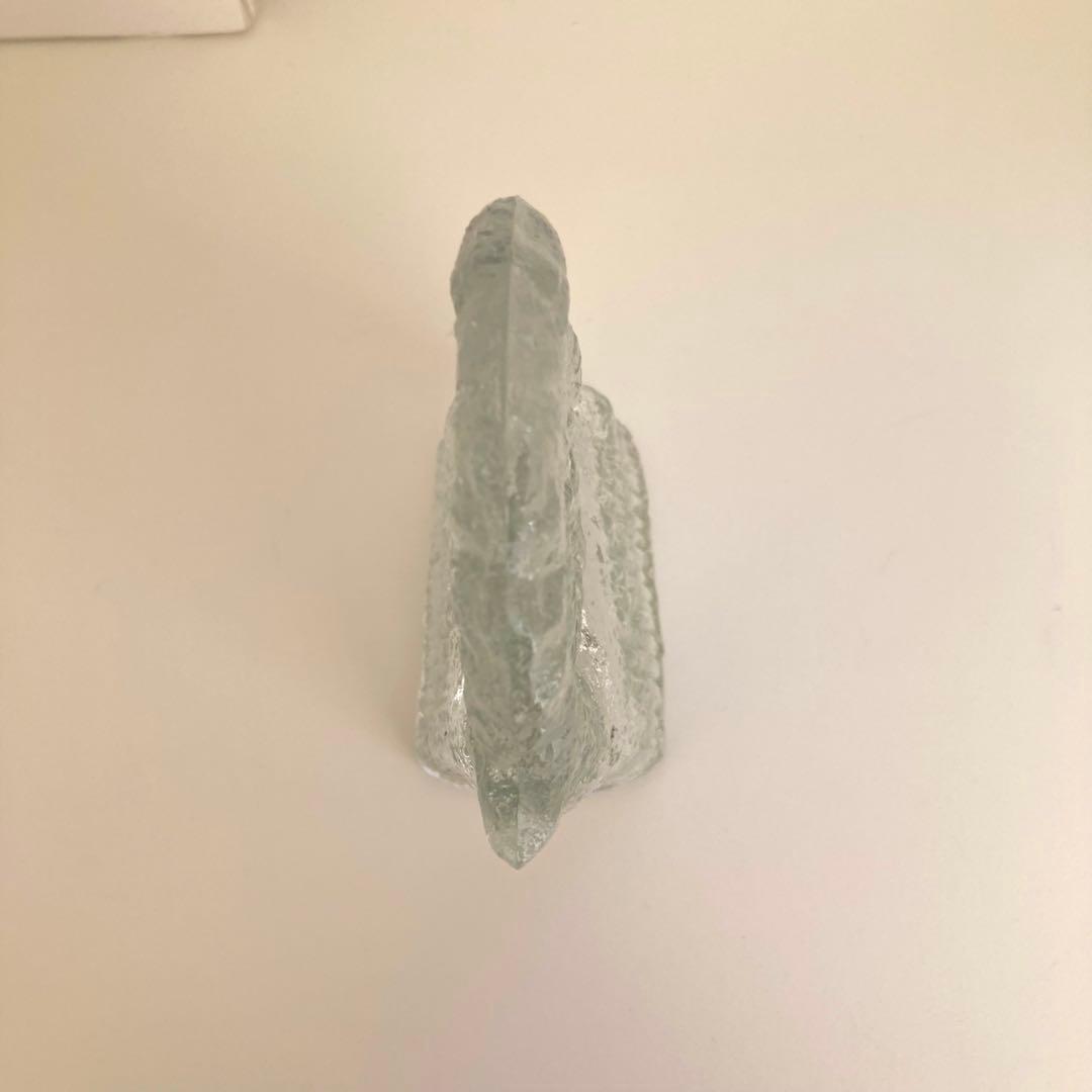 北欧ヴィンテージ　ガラスのユールボック　ヤギ　クリスマスオブジェ