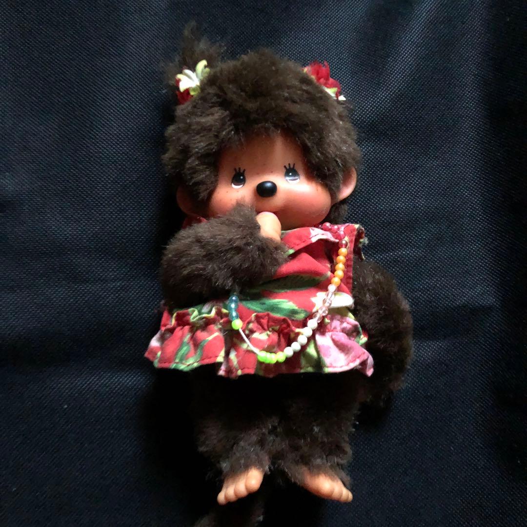 ！レア！　ハワイアン　モンチッチ　2体セット　セキグチ　アロハ　レトロ